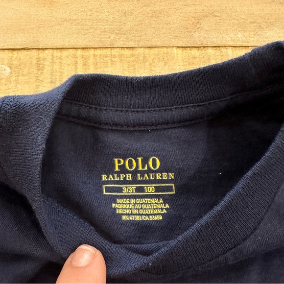 2 set boys short sleeve polo Ralph Lauren short sleeve tee t  shirts - Picture 11 of 12